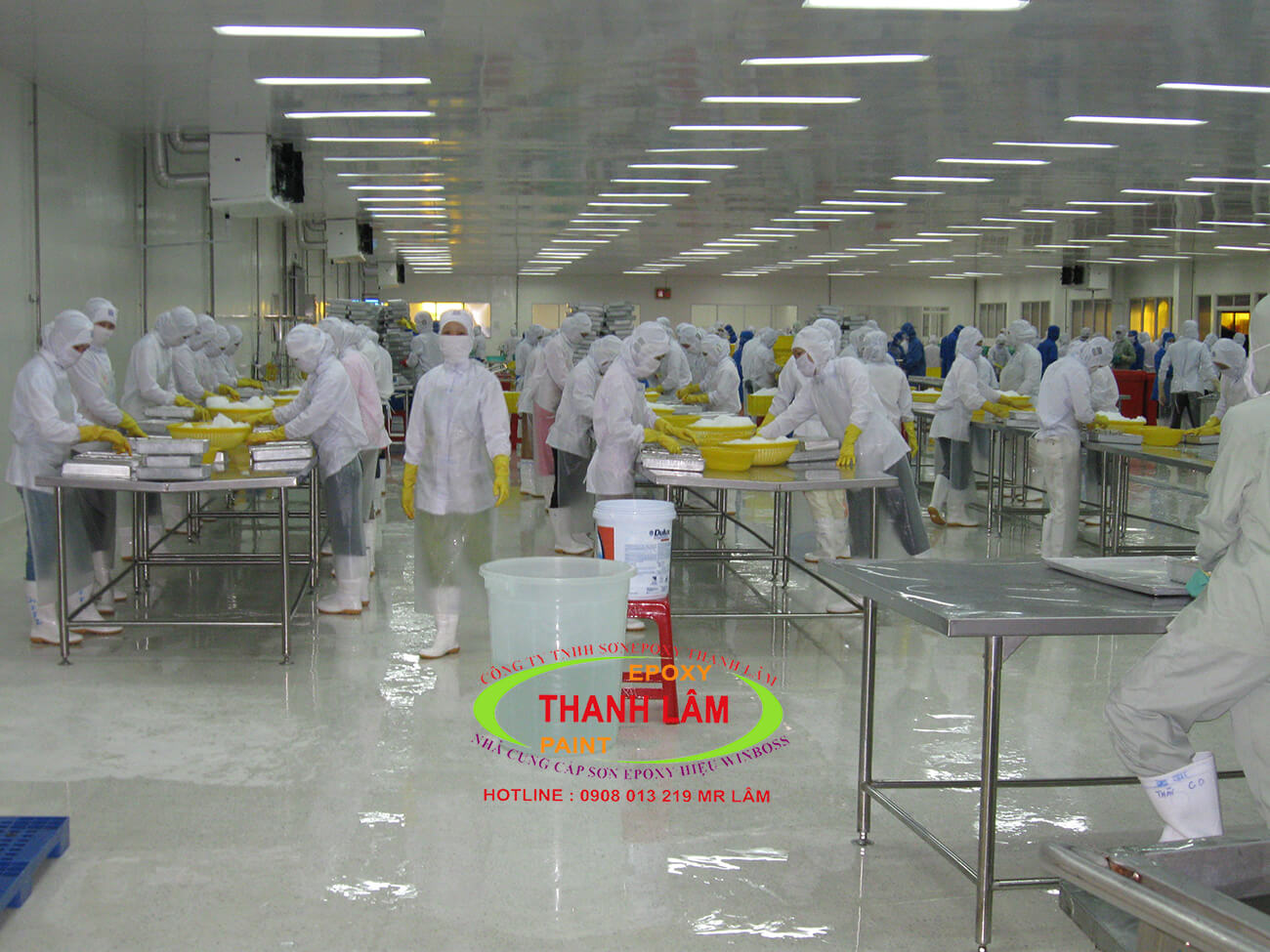 Sơn nền nhà xưởng