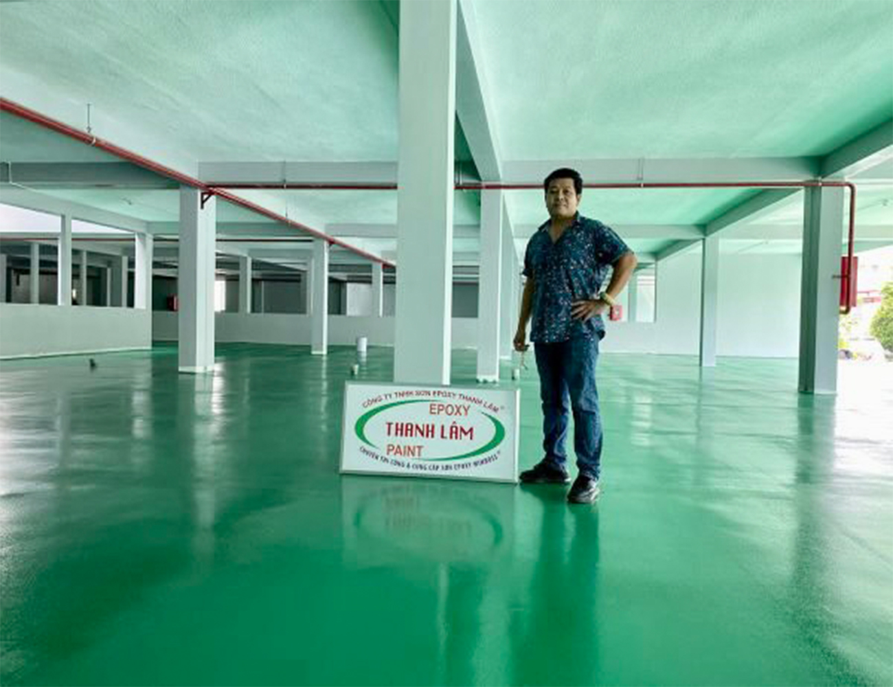 Sơn epoxy chống trơn